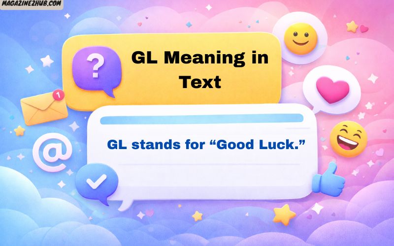 GL Meaning in Text