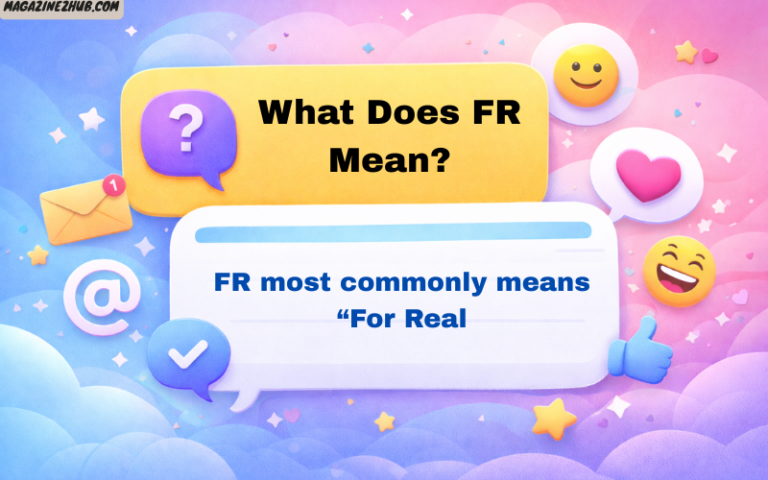 What Does FR Mean