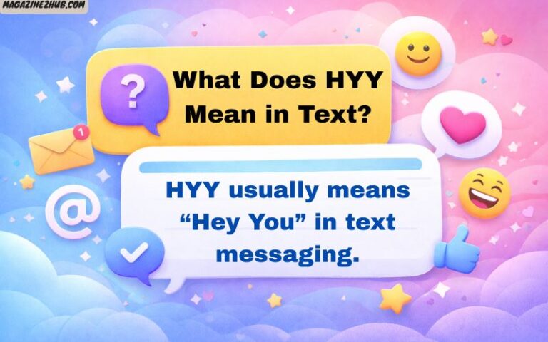 What Does HYY Mean in Text