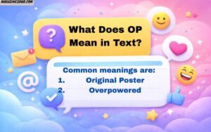 What Does OP Mean in Text