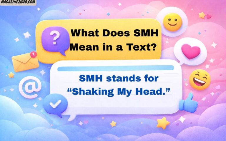 What Does SMH Mean in a Text?