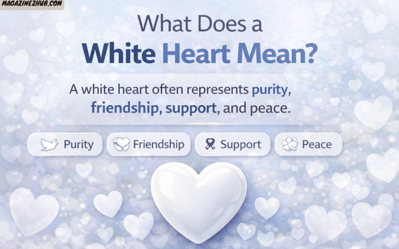 What Does a White Heart Mean