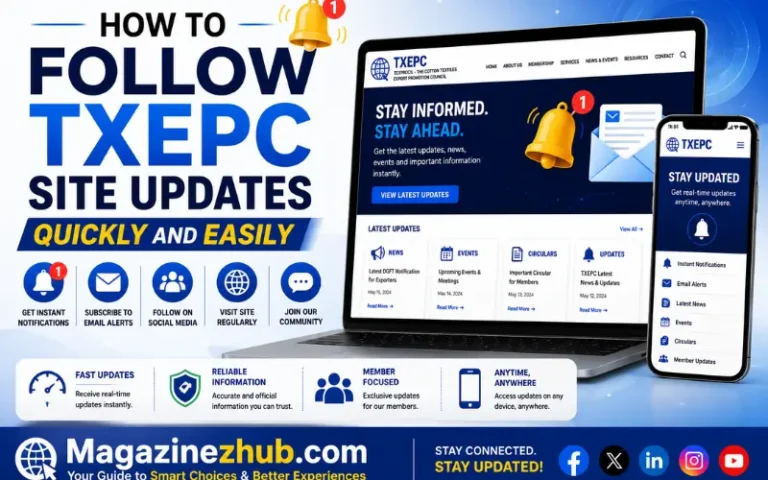 How To Follow TXEPC Site Updates Quickly and Easily