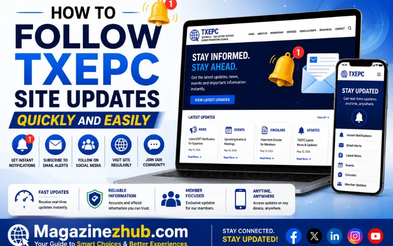 How To Follow TXEPC Site Updates Quickly and Easily