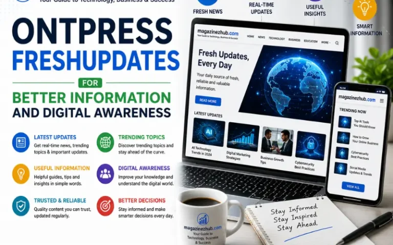 Ontpress FreshUpdates for Better Information and Digital Awareness