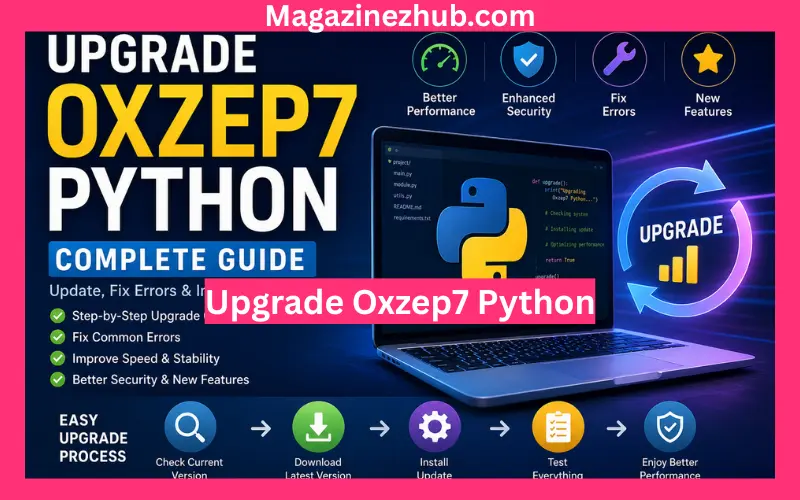 upgrade oxzep7 python