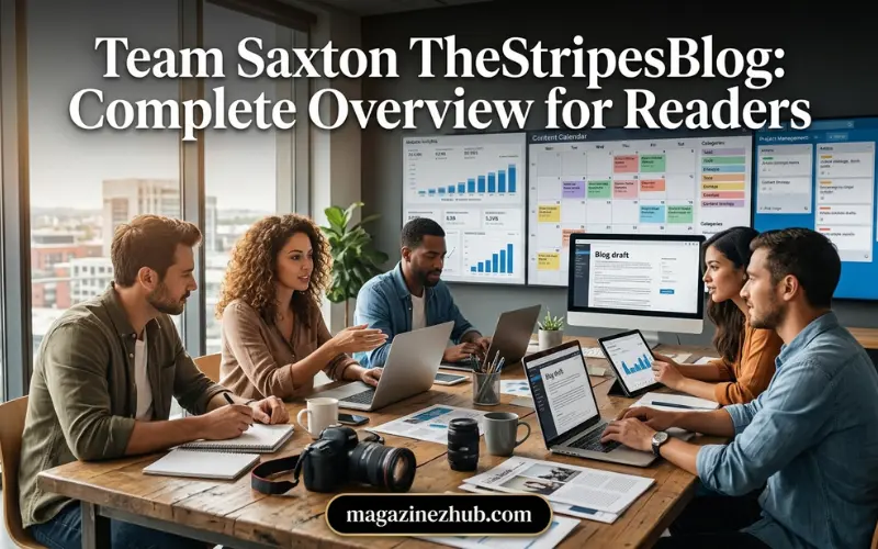 Team Saxton TheStripesBlog